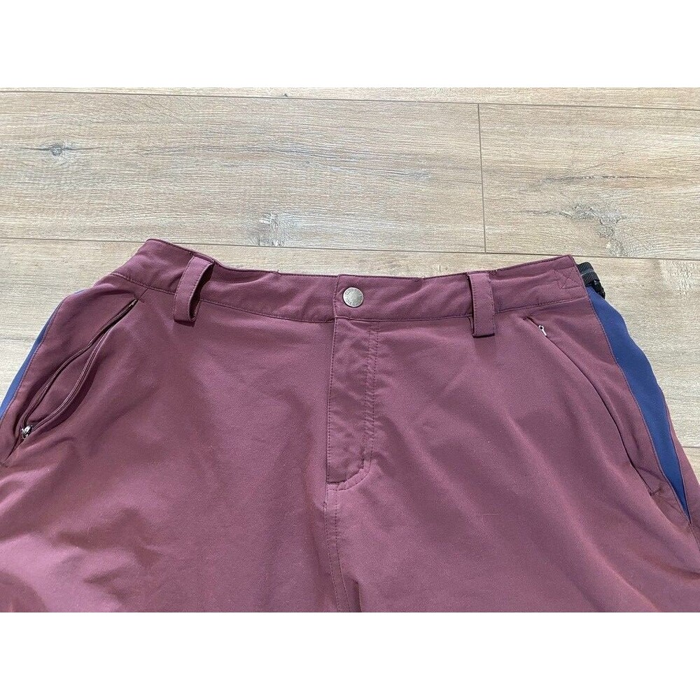 Club Ride Cycling Shorts Mens L  9" inseam Cargo MTB Adjustable Side Belt - Picture 2 of 10